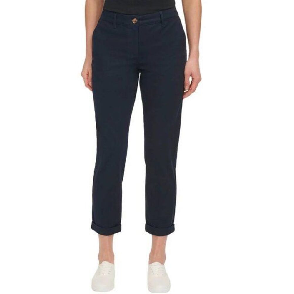 Nautica Jeans Ladies' Chino Ankle Pant Navy Size 8 New with Tags!